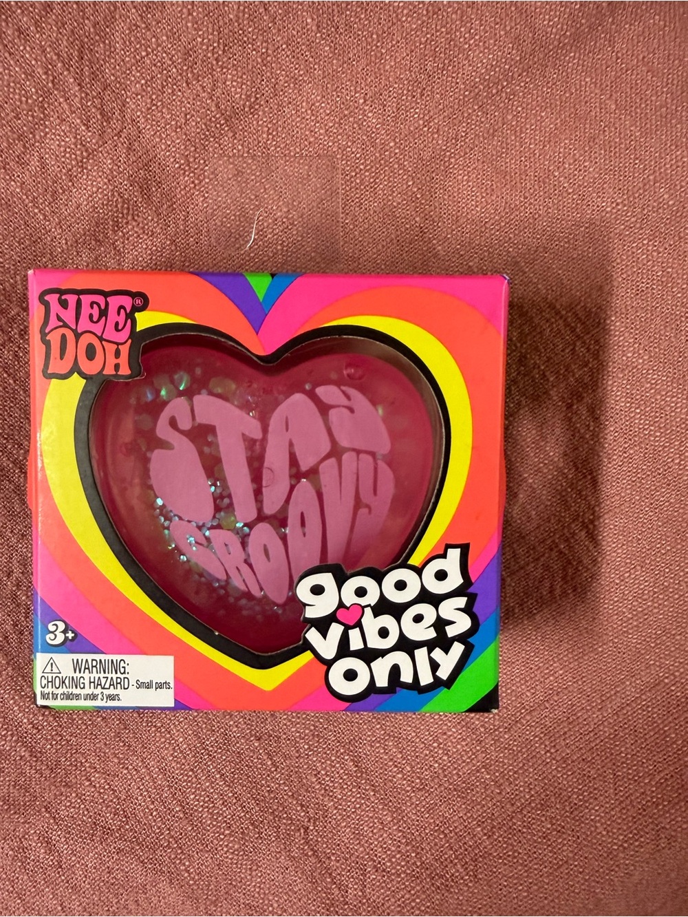 Needoh Good Vibes Only ‘Stay Groovy' Heart